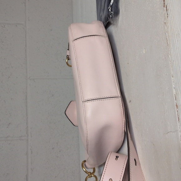 Cole Haan Zoe Leather Crossbody Bag, Pale Pink, NWT - Picture 10 of 12